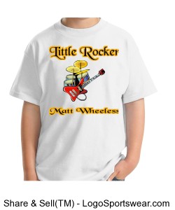 Matt Wheeless Little Rocker Children's T-shirt Design Zoom